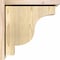 Ekena Millwork Newport Rough Sawn Corbel w/Backplate, Douglas Fir, 8"W x 14"D x 14"H COR08X14X14NEW01RDF - alternate 4